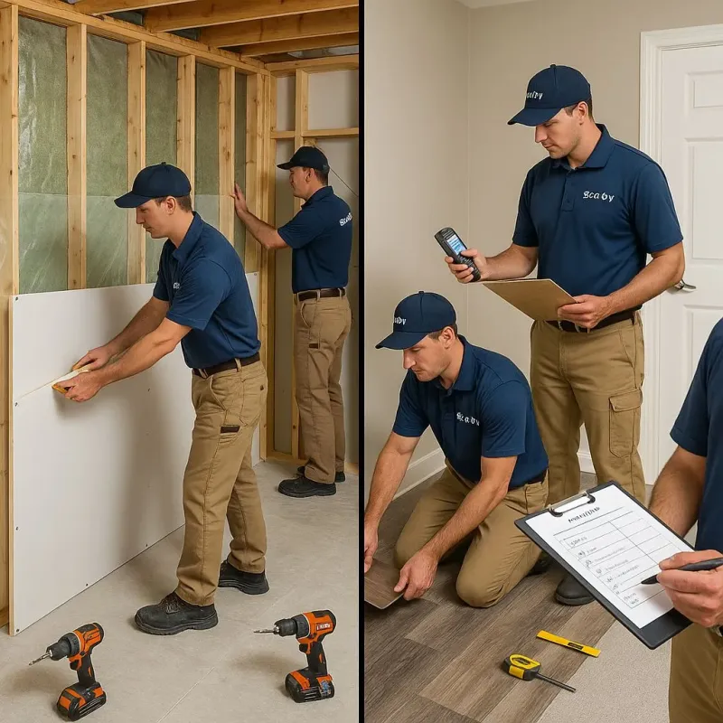 Repairs and Reconstruction process in Melvindale, MI